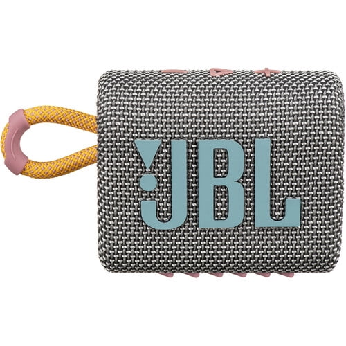 Restored JBL JBLGO3GRYAM-Z Go 3 Portable Bluetooth Wireless Speaker, Gray (Refurbished)