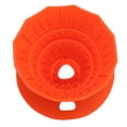 thumbnail image 2 of Foldable Food-Grade Silicone Pour Over Coffee Dripper - Orange Red Portable Hand Brew Coffee Filter Cup, Heat-Resistant & Dishwasher Safe, Lightweight Collapsible Coffee Maker for Home, Camping,, 2 of 6