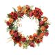 thumbnail image 3 of Falso Hydrangea Wreath Puerta Simulación Decoración de flores Fiestas en el hogar Adorno floral Vogacara HA8272-00B, 3 of 6