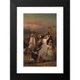 thumbnail image 2 of Dominicus Anthonius Peduzzi 11x14 Black Modern Framed Museum Art Print Titled - Hambroeks Self -Sacrifice in Formosa, Anno 1660 (1859), 2 of 5