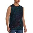 thumbnail image 2 of Disketp Boho Sleeveless Tshirts For Men, Muscle Shirts For Men Dry Fit Tank Top-Large, 2 of 8
