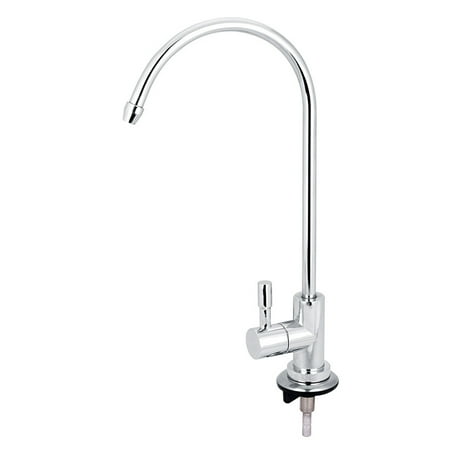 

1/4 Zinc Alloy Kitchen Faucet Tap Chrome Reverse Osmosis RO Drinking Water Filter