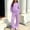Purple-05, variant on Sakuulaan Girls 2‑Piece Fleece Tracksuit Set, Full‑Zip Hooded Jacket & Relaxed Pants, Warm Polyester Casual Outfit for Kids 5‑14 Years