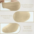 thumbnail image 4 of Women Thin Socks Rayon Bamboo Ankle Silky Quarter Anti Odor Casual Summer Socks 6 Pairs, 4 of 6