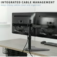 thumbnail image 5 of VIVO Dual Monitor Free-Standing Mount for Computer Screens up to 30", 5 of 8