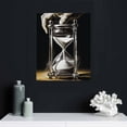 thumbnail image 4 of ARISTURING Unable to Grasp The Slowly Passing Time Hourglass Black And White Photo Art Poster Canvas Wall Art Prints for Wall Decor Room Decor Bedroom Decor Gifts Posters, 4 of 4