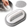 thumbnail image 2 of Extra Large Thick Sponge Cleaning Brush with Handle, Multi‑Functional Household Scrub Brush, Heavy‑Duty Scrubber for Bathroom Shower Tile, Kitchen Stove Pot, Sink Daily Deep Cleaning, 2 of 4