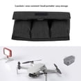thumbnail image 3 of Lipo Battery Safe Bag for  2 Mini4Pro Mini3, High Compatibility 3 Slots Lipo Batteries Protector Storage Bag, Portable Waterproof Drone Batteries  Storage Case, 3 of 7