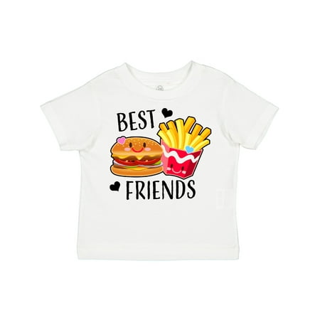 

Inktastic Best Friends Burger and Fries Gift Toddler Boy or Toddler Girl T-Shirt