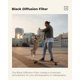 thumbnail image 4 of Filtro K&F CONCEPT Black Diffusion 1/8 62 mm para vídeo/foto, 4 of 7