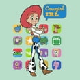 thumbnail image 2 of Girls Toy Story 5 Cowgirl IRL Color Collage T Shirt, 2 of 5