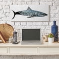 thumbnail image 2 of Stupell Industries Watercolor Textured Shark Minimal Sea Life Design Canvas Wall Art Design by Stellar Design Studio, 2 of 4
