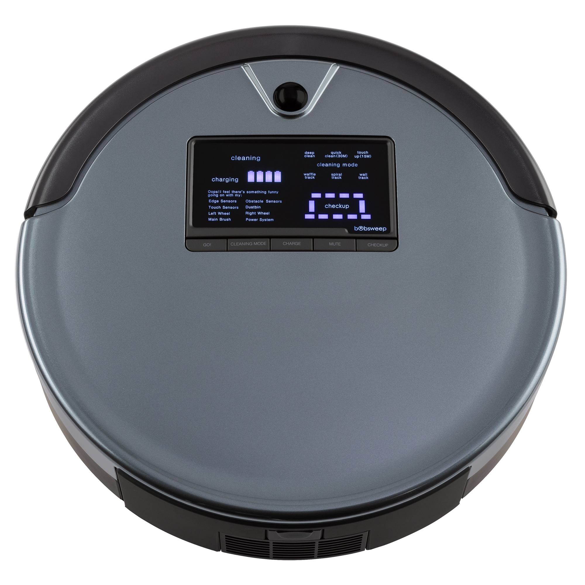 Bobsweep Pet Hair Plus Robotic Vacuum Cleaner and Mop, Charcoal - image 3 of 8