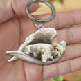 thumbnail image 1 of Labymos Independent Station Cross-border UV Printing Keychain Car Key Pendant Acrylic Creative Cute Dog Animal, 1 of 6