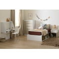 thumbnail image 6 of South Shore Hourra, Contemporary Desk, Pure White, 6 of 11