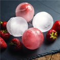 thumbnail image 2 of relayinert 4 Grids Ice Mold Silicone 3D Ice Cube Mold Tray Maker Summer for Home Kitchen, 2 of 5