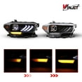 thumbnail image 4 of Winjet LED Headlights Fit For 2016-2019 Toyota Tacoma / 2020-2023 Tacoma(SR, SR5, TRD Sport models only),Sequential Turn Signal Light Tacoma Front Lamp (Black Housing Clear Lens), 4 of 8