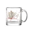 thumbnail image 2 of Taza Crisa 384 ml Vidrio Transparente Diseño Calcomanía Together, 2 of 4