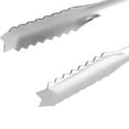thumbnail image 1 of Pinza para Hielo de Acero inoxidable, Apto para Azúcar, Pasteles, Galletas, Hielo, Carne a la Parrilla, Pinza Para Hielo para Cafetería, Bares, Panaderías, Cocina, 1 of 7