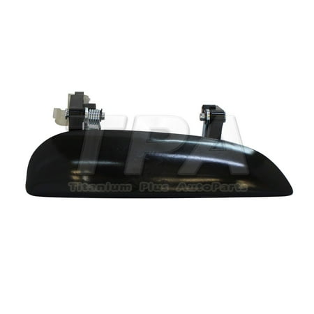 - 2001,2002 Kia Rio Front,Right DOOR OUTER HANDLE PRIME BLACK SEDAN