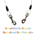 thumbnail image 4 of Cable de amarre Petest reflectante de 40 pies para perros pesados de 56 kg, 4 of 7