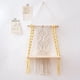 thumbnail image 5 of Estante Colgante de Pared Bohemio de Macramé de un Solo , Decoración de Estantes Flotantes de Plantas Tejidas de Madera Hechas A Mano, Mini Organizador Elegante, 5 of 5