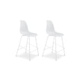 thumbnail image 2 of Signature Design by Ashley Furniture Forestead Barstool, Set of 2, White, 2 of 6