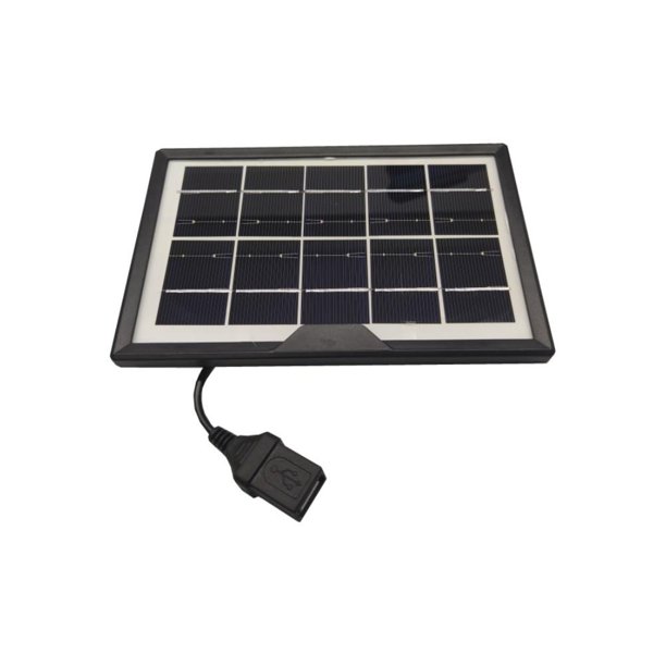 Panel de carga solar de 1,8 W, banco portátil de energía solar de 5 V para acampar, ir de excursión, viajar Ehuebsd Libre de BPA