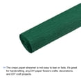 thumbnail image 3 of Uxcell Crepe Paper Rolls 7.5ft Long 20 Inch Wide, Green 2 Pack, 3 of 5