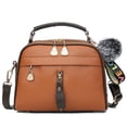 thumbnail image 1 of Shoulder Handbag Fashion Casual Solid Color Zipper Crossbody Bag Shoulder Tote, 1 of 6