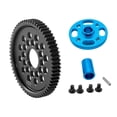 thumbnail image 5 of Almencla Metal RC Gears RC High Speed Gear Set Spare Parts RC Replacement for TT02 54500 Model Vehicles RC Crawler 1:10 DIY Accs 63T, 5 of 8