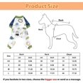 thumbnail image 2 of Pet Clothes for Dogs, Pyjamas, Four Feet Cotton Dog Overalls, Soft, Lightweight for Small Dogs（XS style 3）, 2 of 5