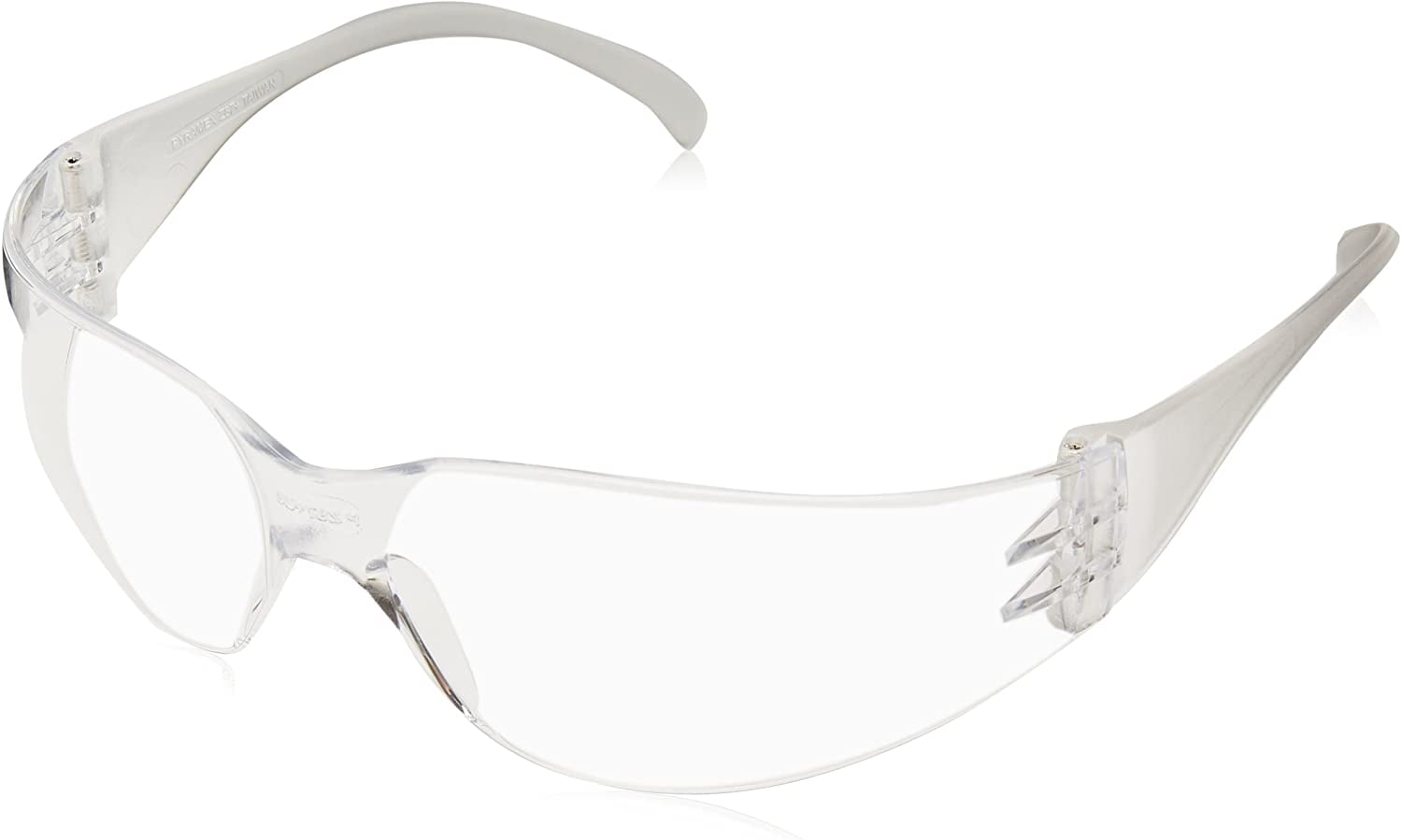 Polycarbonate ANSI Z87.1 Safety Glasses with Clear Lens Wrap Around