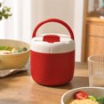 thumbnail image 4 of 44 Oz Insulated Lunch Box, 1.3L Stainless Steel Multilayer Thermal Food Container for Office, School, Travel and Outdoor Meals, 4 of 7