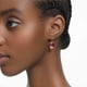 thumbnail image 5 of Pendientes Swarovski Millenia de cristal tallado en octágono rosa, 5 of 6
