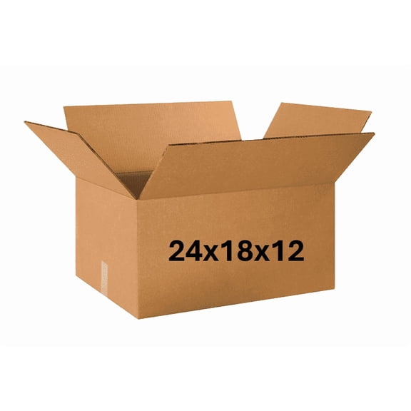 24x18x12 (200 lb strength) | SINGLE CARDBOARD BOX