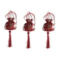 thumbnail image 1 of BRIGHTFUFU 3pcs Chinese Sachet Holder Decorative Portable Pouch For Festivals Birthdays Weddings Cloth Use Gifting, 1 of 8