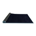 thumbnail image 2 of Ahgly Company Indoor Round Abstract Blue Contemporary Area Rugs, 8' Round, 2 of 4