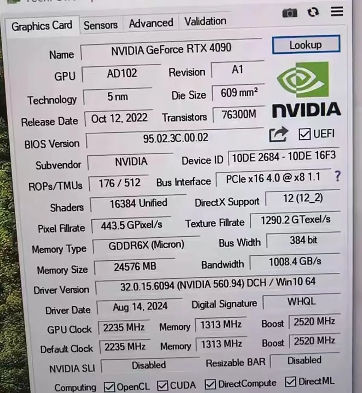 RTX4090 24G Turbo Professional Server Large Model Calculation Deep Learning Graphics Card