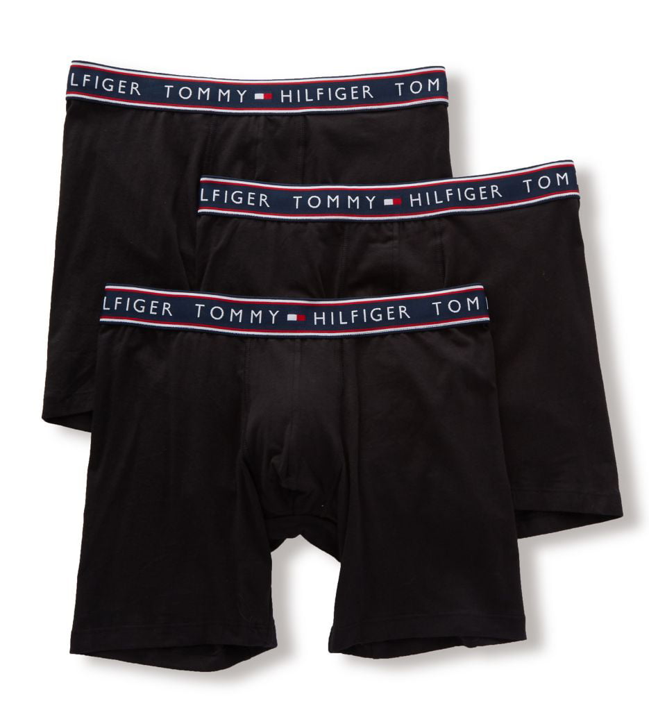 Men's Tommy Hilfiger 09T3349 Essentials Cotton Stretch Boxer Briefs - 3 ...