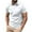 White, variant on Fashion Business Shirts for Mens Plus Size Casual Solid Short Sleeve Turn Down Collar Buttons T-Shirt Blouse Tops Save to 65% off!