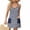 *Dark Blue, variant on Women's Striped Spaghetti Strap Romper Dress,Sleeveless Pockets Cover Up For Women,Ladies Summer A-Line Swing Sundress with Butil in Shorts,Green,S-5XL