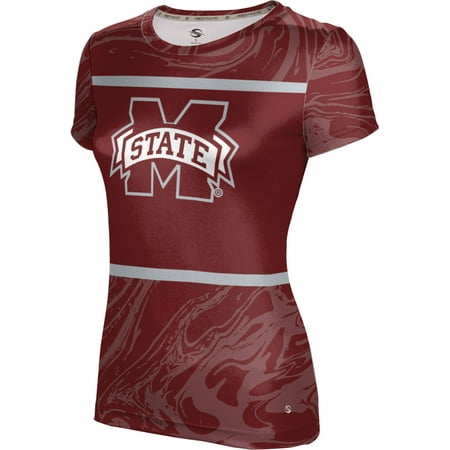 Mississippi State University Alumni - ProSphere Women's Mississippi State University Ripple Tech Tee
