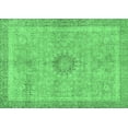 thumbnail image 1 of Ahgly Company Indoor Rectangle Oriental Emerald Green Modern Area Rugs, 3' x 5', 1 of 4