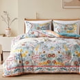 thumbnail image 1 of Juego de cama Cupocupa, funda de edredón tamaño queen con fundas de almohada, 1 of 7