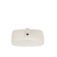 thumbnail image 4 of 20 in. Rectangular White Finish Ceramic Undermount Vanity Sink, 4 of 6