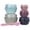 Multi, variant on Bliss Travel Jars Set - 5 Piece Refillable Travel Size Containers with Lid and Spatula for Toiletries, Liquid, Creams