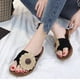thumbnail image 5 of Chanclas diarias de verano Ocio Playa Flor Zapatillas planas para mujer Wmkox8yii  ytu5321, 5 of 6