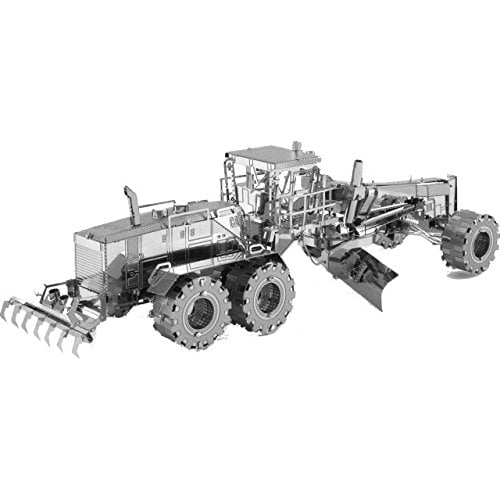 Fascinations Metal Earth Metal 3D Laser Cut Steel Model Kit Farm Tractor Vehicle