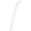 Genuine OE Subaru Sash Channel - 61240FE070